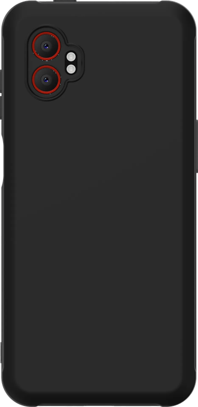 Just in Case Soft Design Samsung Galaxy Xcover7 Pro Back Cover Zwart