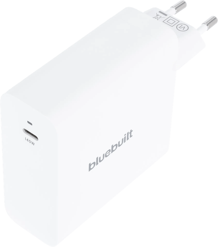 BlueBuilt 140W GaN Usb C Oplader Wit