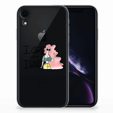 Apple iPhone Xr Telefoonhoesje met Naam i Can