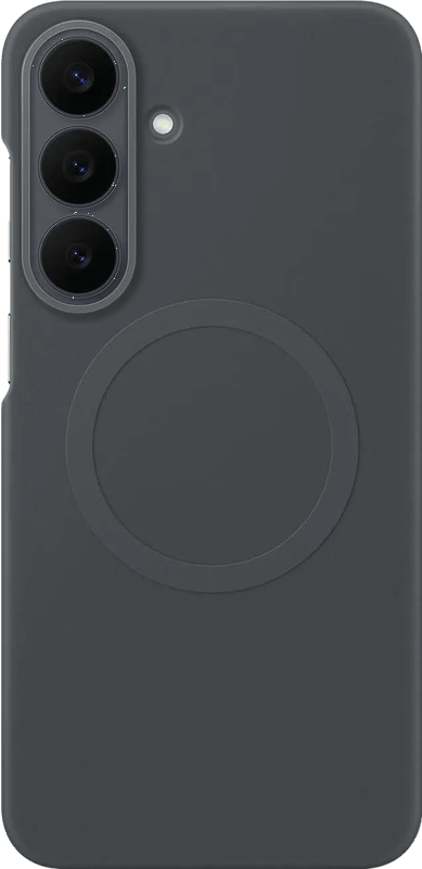 Samsung Galaxy S26 FE Siliconen Back Cover met Magneet Zwart