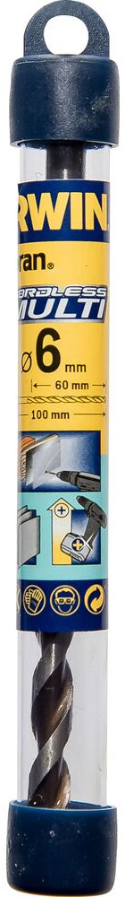 Irwin multimateriaalboor 6 x 100 mm