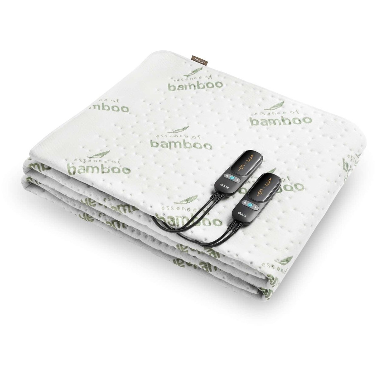 Duux Snooze Bamboo Heated Underblanket 200 x 140 Elektrische deken Wit