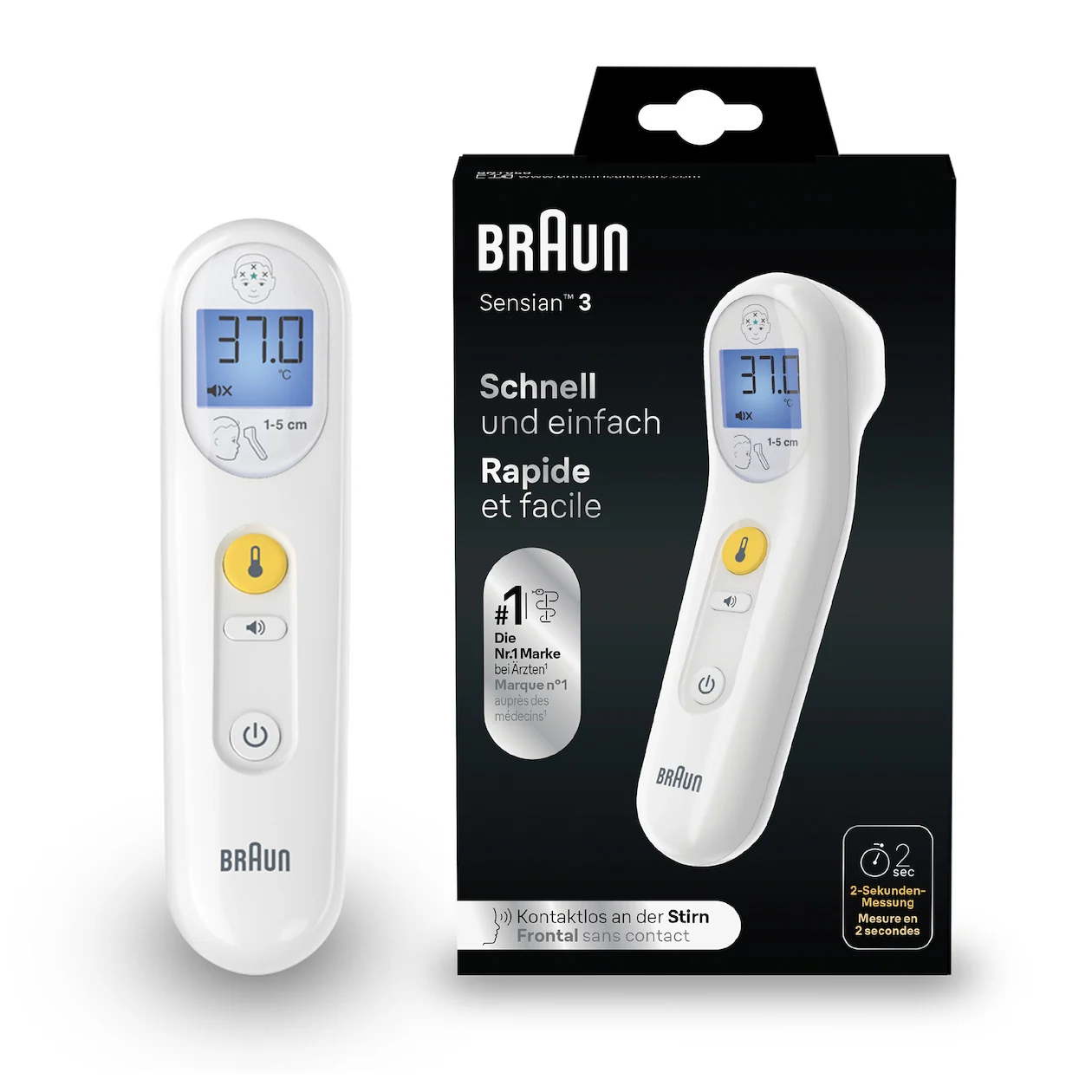 Braun BNT050WE Digitale thermometer Wit