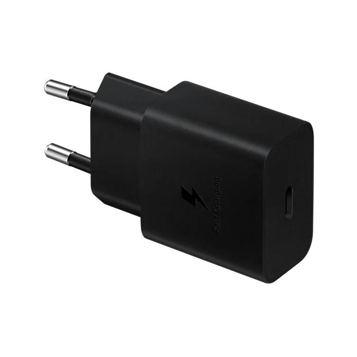 Samsung 15W Power Adapter incl. USB-C naar USB-C kabel (1m) Oplader Zwart