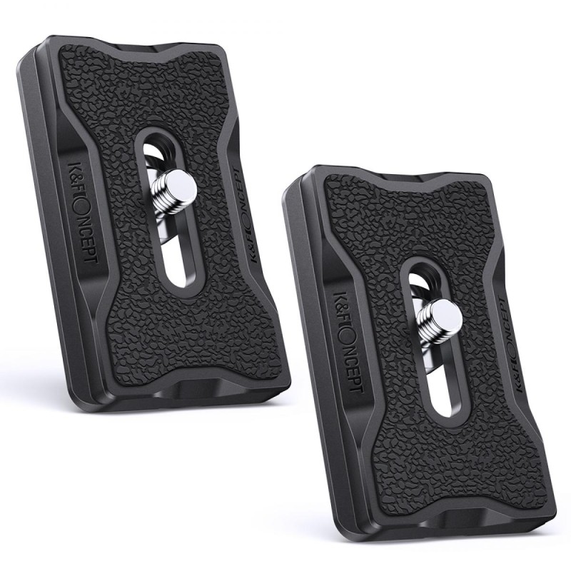 K&F Concept Arca Swiss snelkoppelingsplaatjes met 1/4" schroef (2 stuks)