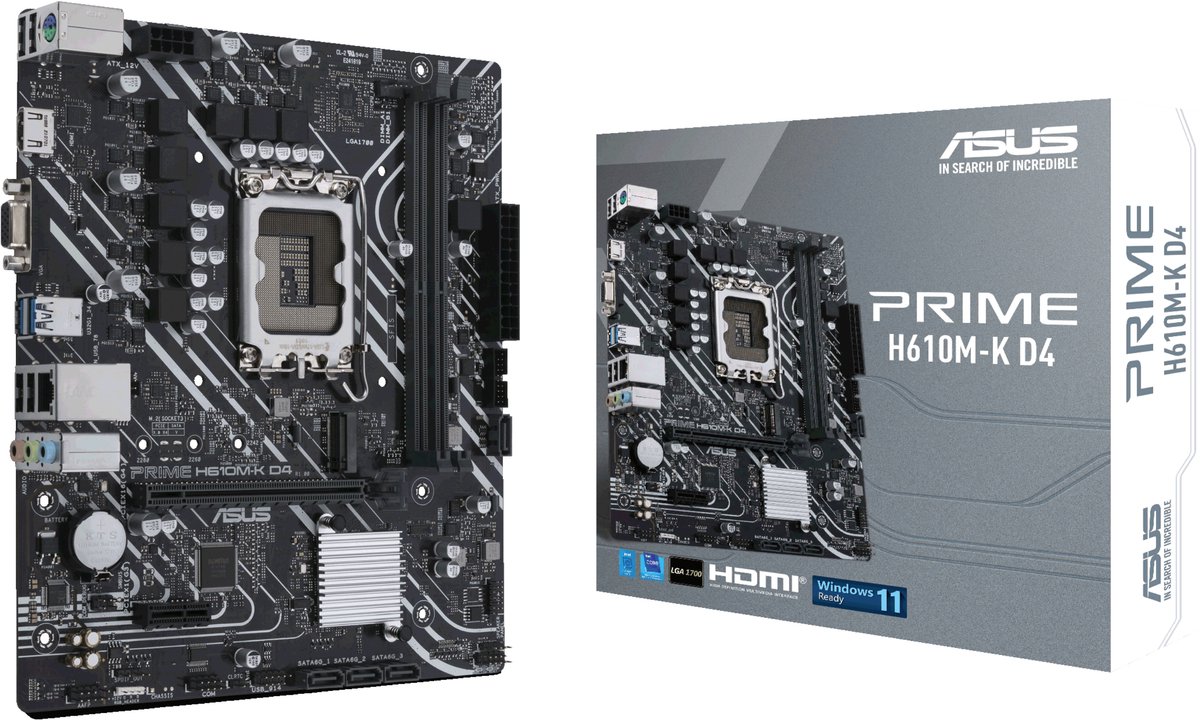 ASUS Prime H610M-K D4