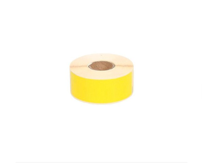Huismerk gele adreslabels 89x28mm