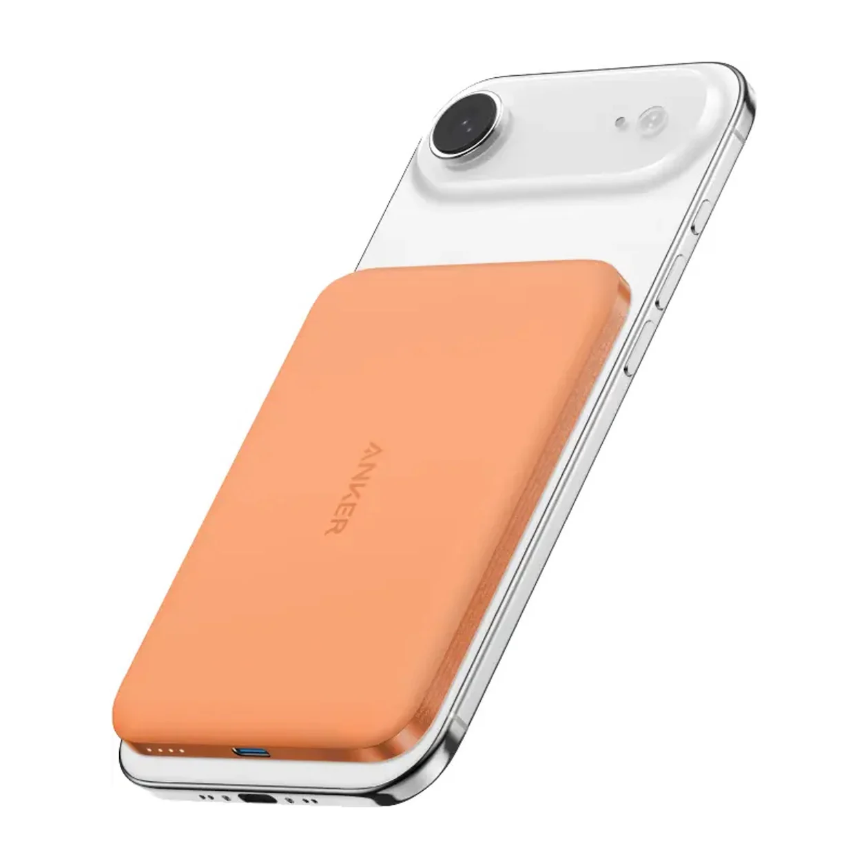 Anker Nano Power Bank (5.000 mAh MagGo Slim) Powerbank Oranje