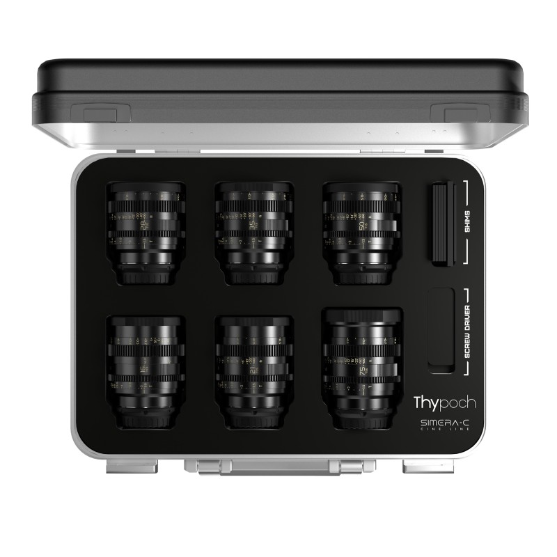 Thypoch Simera-C 6 Lens Kit 16/21/28/35/50/75mm T1.9 M-Mount