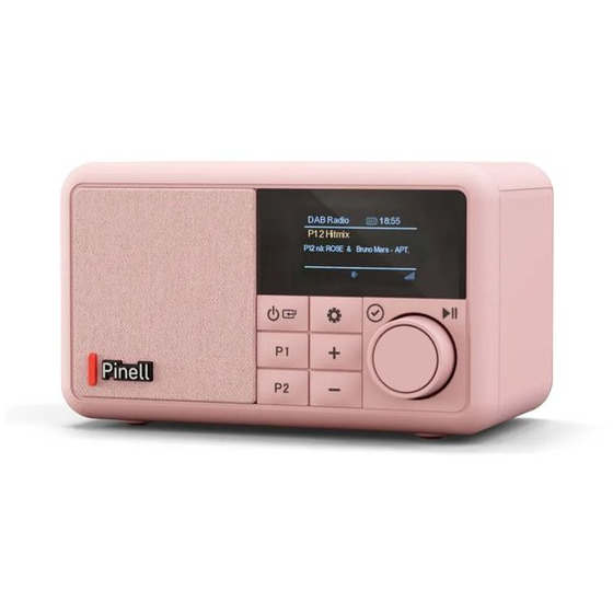 Pinell COMPACT DAB radio Roze