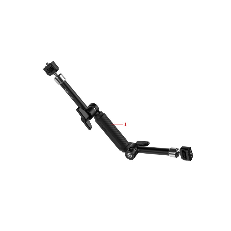 Ulanzi TA10 magic arm 3-delig 43cm met handgrip en 360° balhoofd