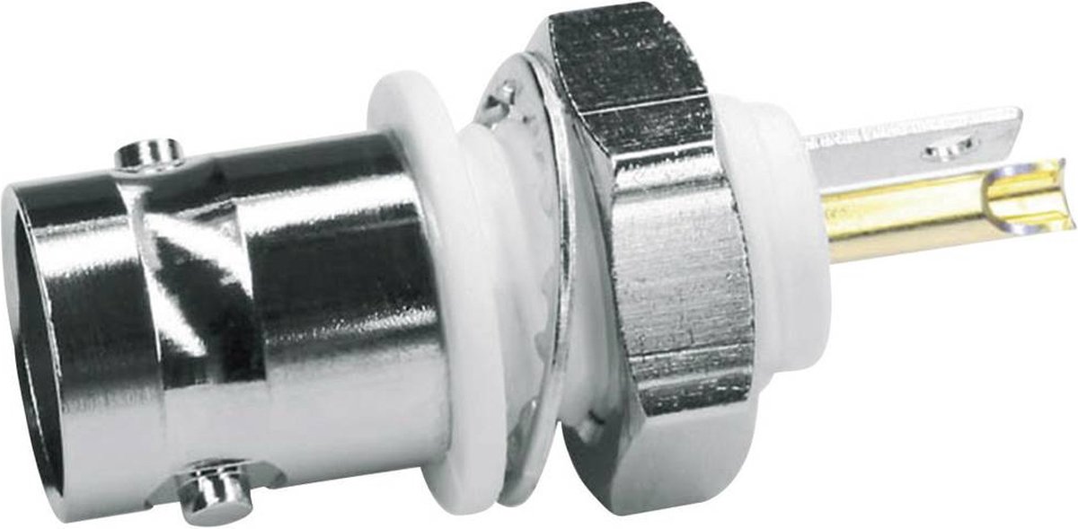 Telegärtner 100023370 100023370 BNC-connector Bus, inbouw verticaal 50 Ω 1 stuk(s)