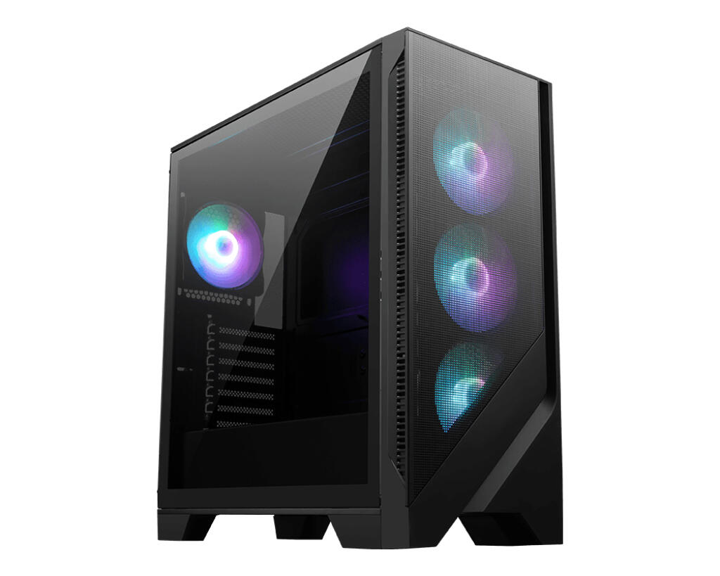 MSI Forge 320R Airflow zwart