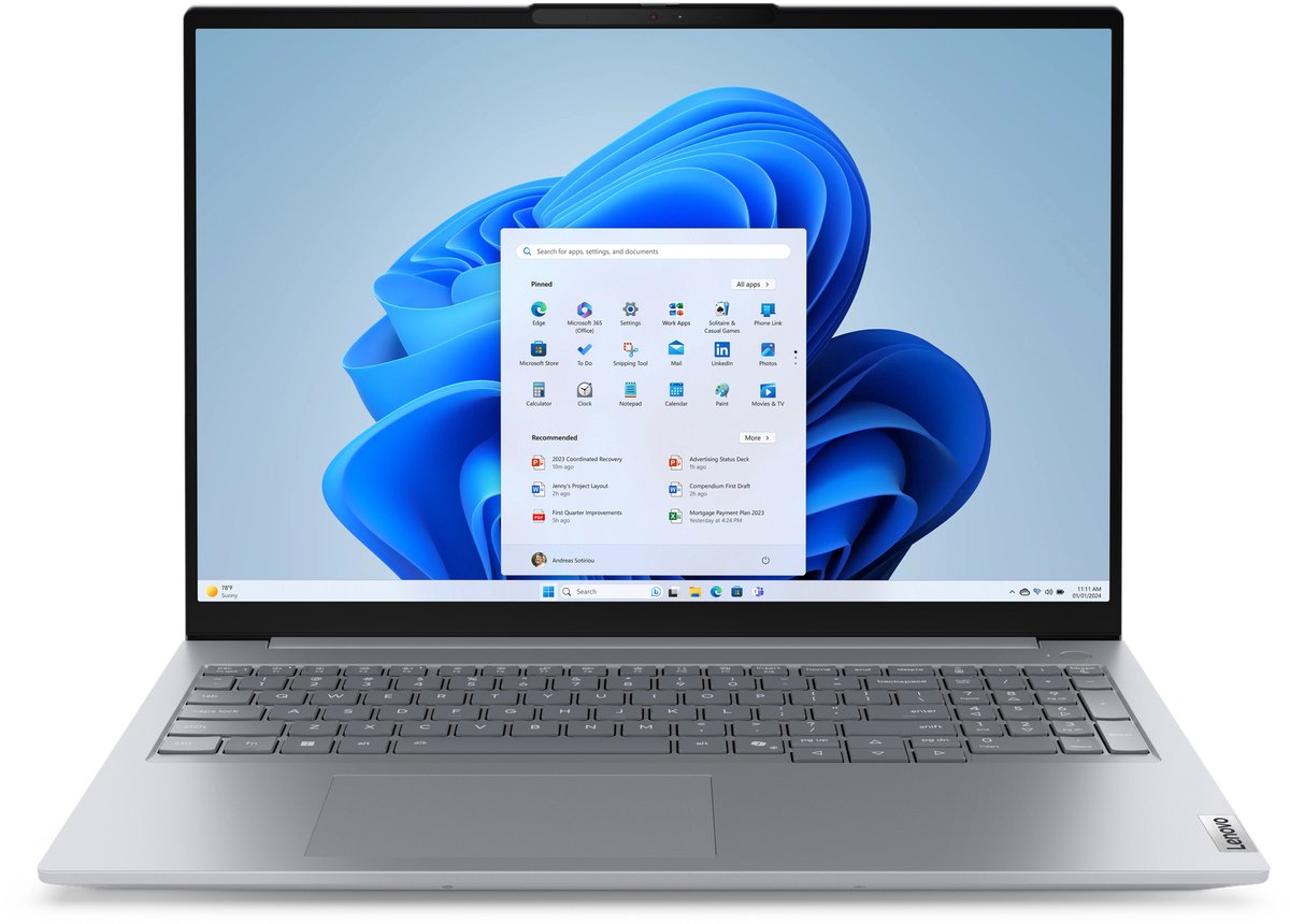 Lenovo ThinkBook 16 G8 IRL - Zakelijke Laptop - 16 inch - Core i5 - 16GB/512GB - Windows 11 Pro