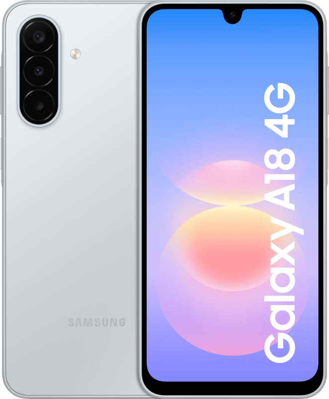 Samsung Galaxy A18 128GB Zilver 4G