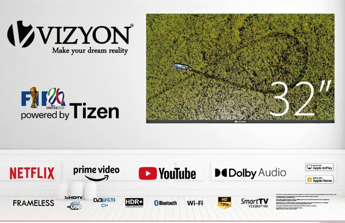 TV 32 inch Vizyon