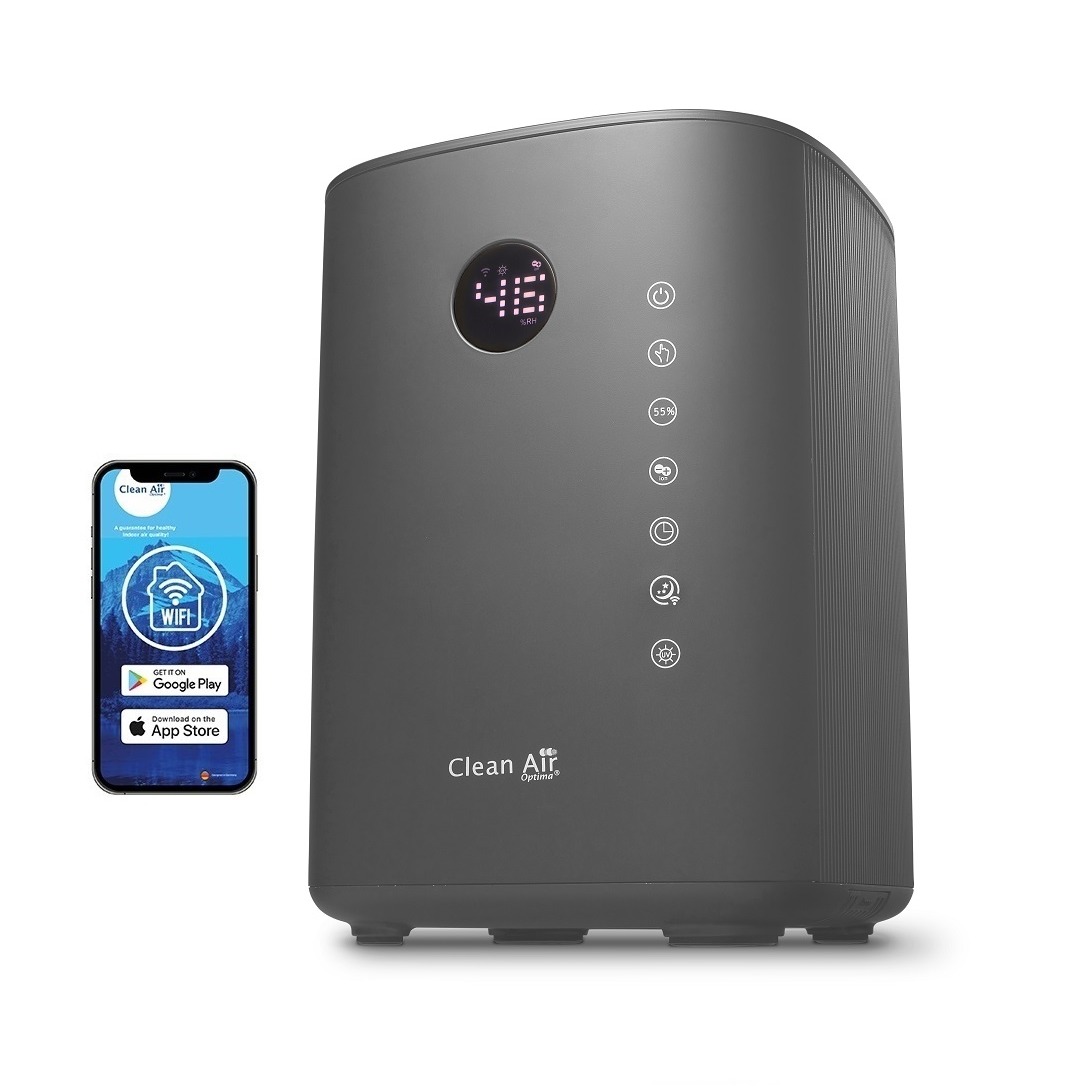 Clean Air Optima CA-605T Luchtbevochtiger Zwart