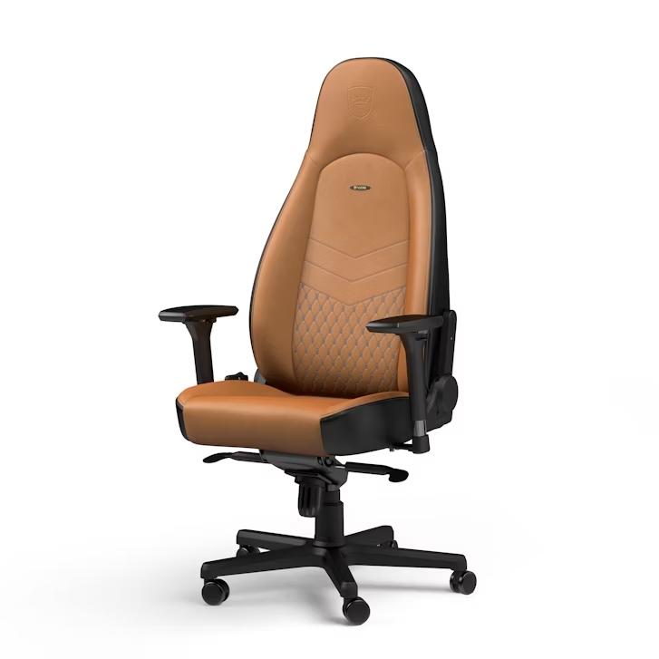 Noblechairs Icon echt leer cognac