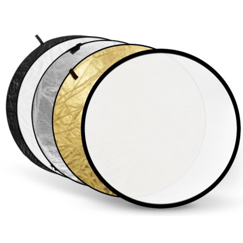 Godox reflectieschermen 5-in-1 Gold, Silver, Black, White, Translucent - 80cm