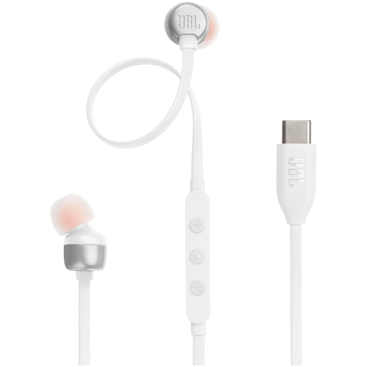 JBL Tune 310C In-ear oordopjes Wit