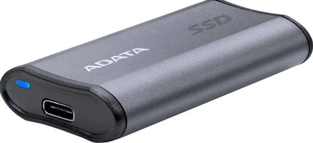 ADATA SE880 500 GB Titanium - Externe SSD - 500 GB - Wifi - grijs