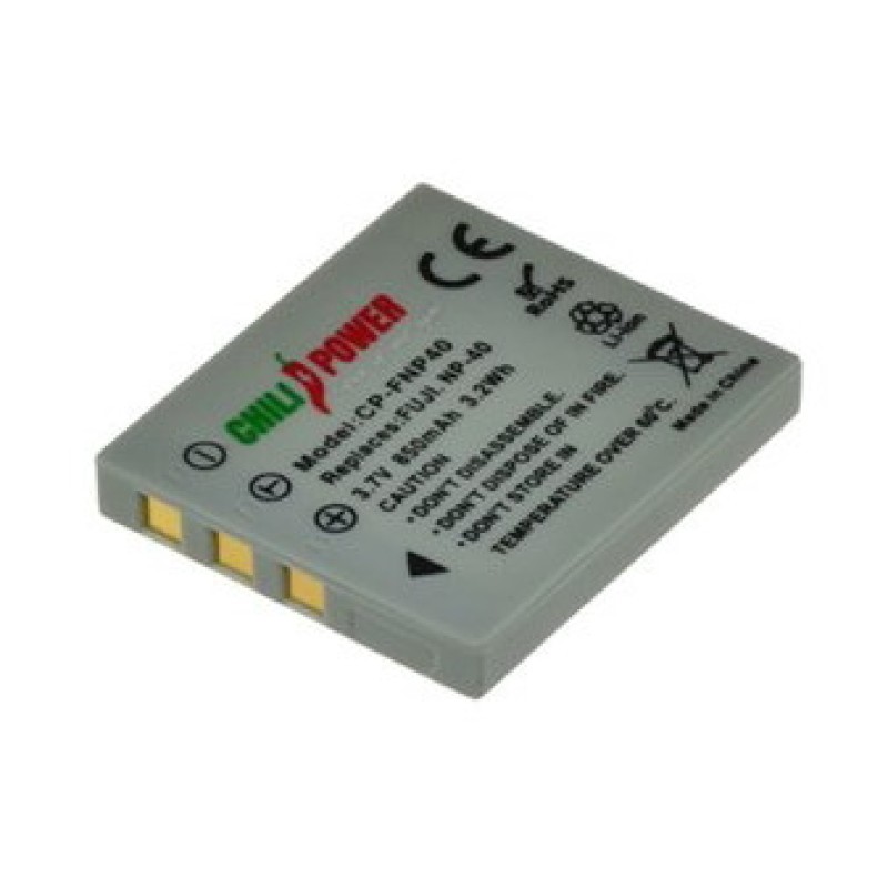 ChiliPower NP-40 accu voor Fujifilm - 850mAh