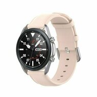 Classic leren bandje - Roze - Xiaomi Mi Watch / Xiaomi Watch 2 / Xiaomi Watch S1 / S2 / S3 / S4 (47mm)