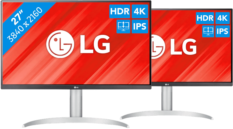 LG 27UP83AK-W Duo Pack