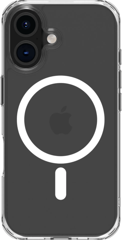 BlueBuilt Protective Back Cover met MagSafe iPhone 16 Transparant
