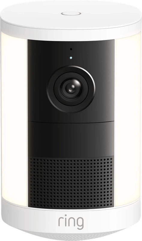 Ring Spotlight Camera 2e Generatie Stekker Wit