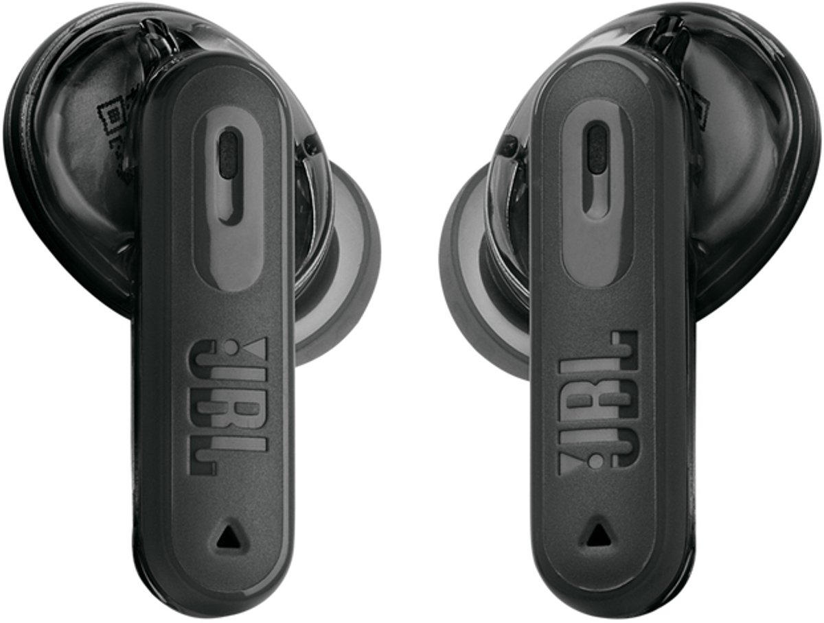 JBL Tune Beam 2 - Noise Cancelling Oordopjes - Oortjes Draadloos - Bluetooth - In-ear True Wireless - 48 uur speeltijd - IP54 - Ghost Black