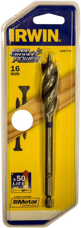 Irwin speedboor 16x152mm Blue Groove Power