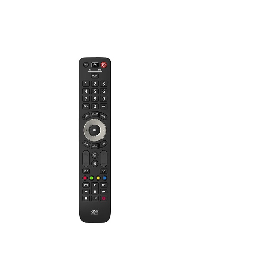 OneForAll URC7125 Afstandsbediening Zwart