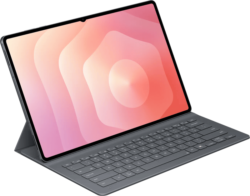 Samsung Galaxy Tab S12/S11 Ultra Slim Toetsenbord Hoes QWERTY Zwart