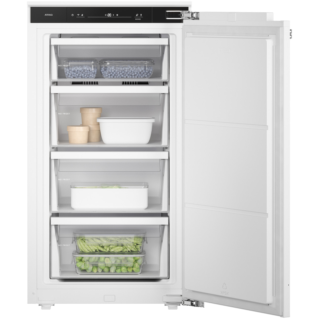 Atag KDV8102ND Inbouw vriezer