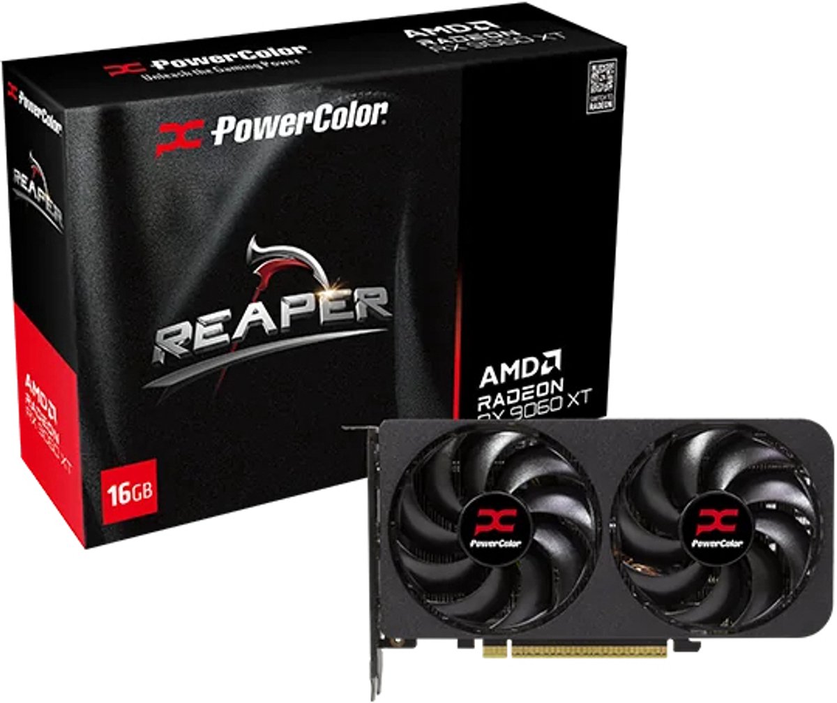PowerColor Reaper AMD Radeon RX 9060 XT 16GB GDDR6