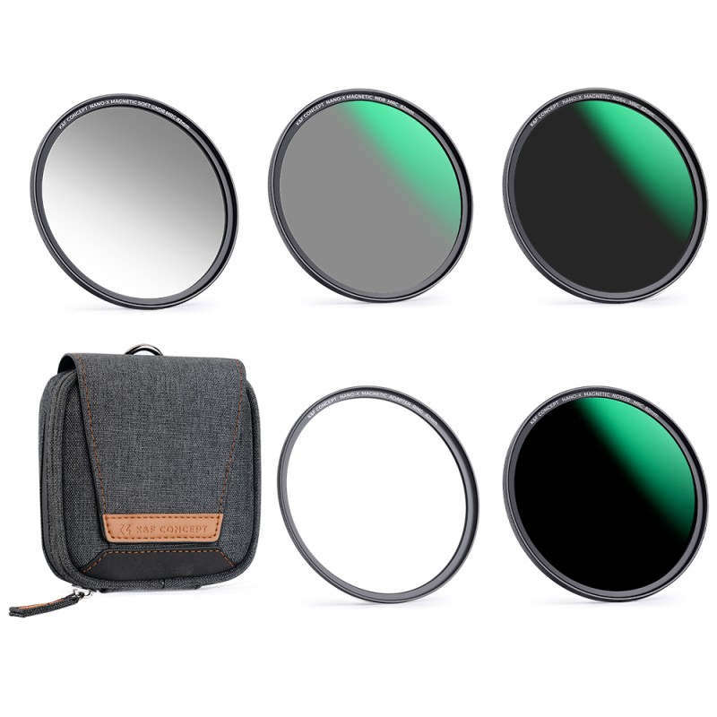 K&F Concept Magnetische ND filter-kit GND8+ND8/64/1000 49mm