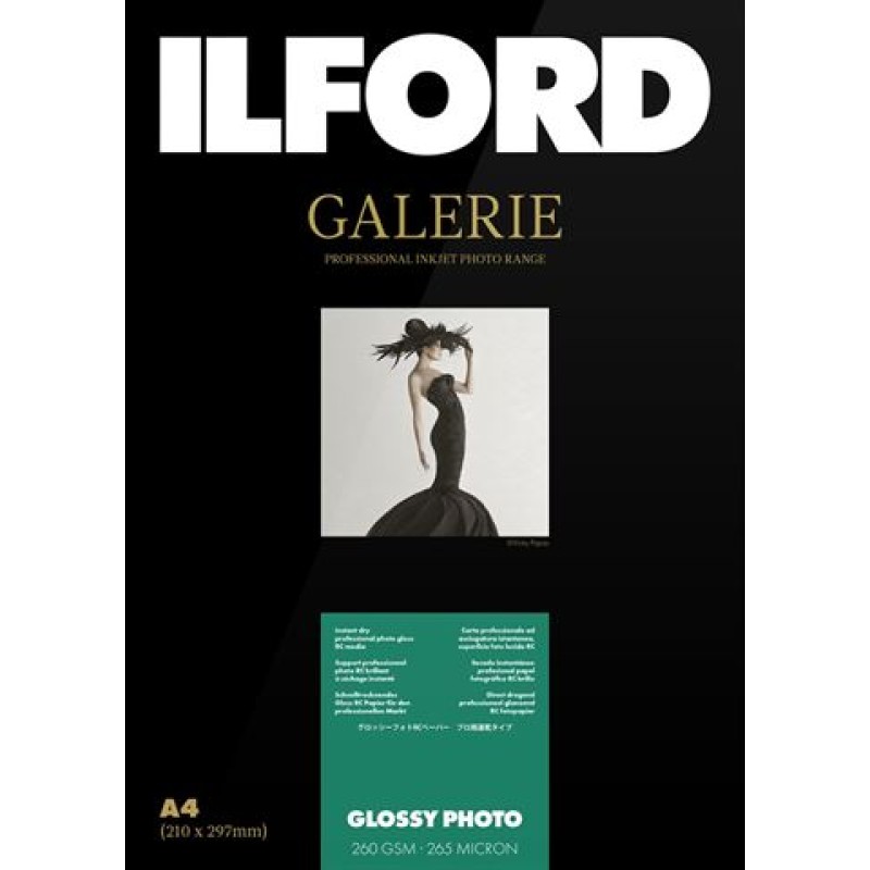 Ilford Galerie Glossy Photo Paper 260g IGPGP A4 100 Vel