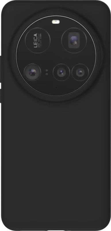 Just in Case Soft Design Xiaomi 17 Ultra Back Cover Zwart