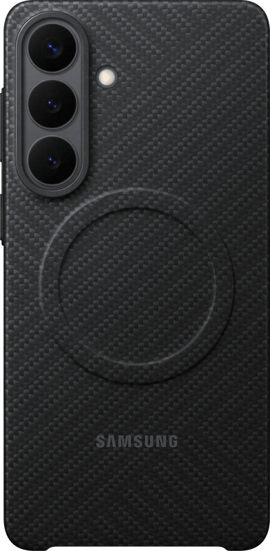 Samsung Galaxy S26 Plus Carbon Back Cover met Magneet Zwart