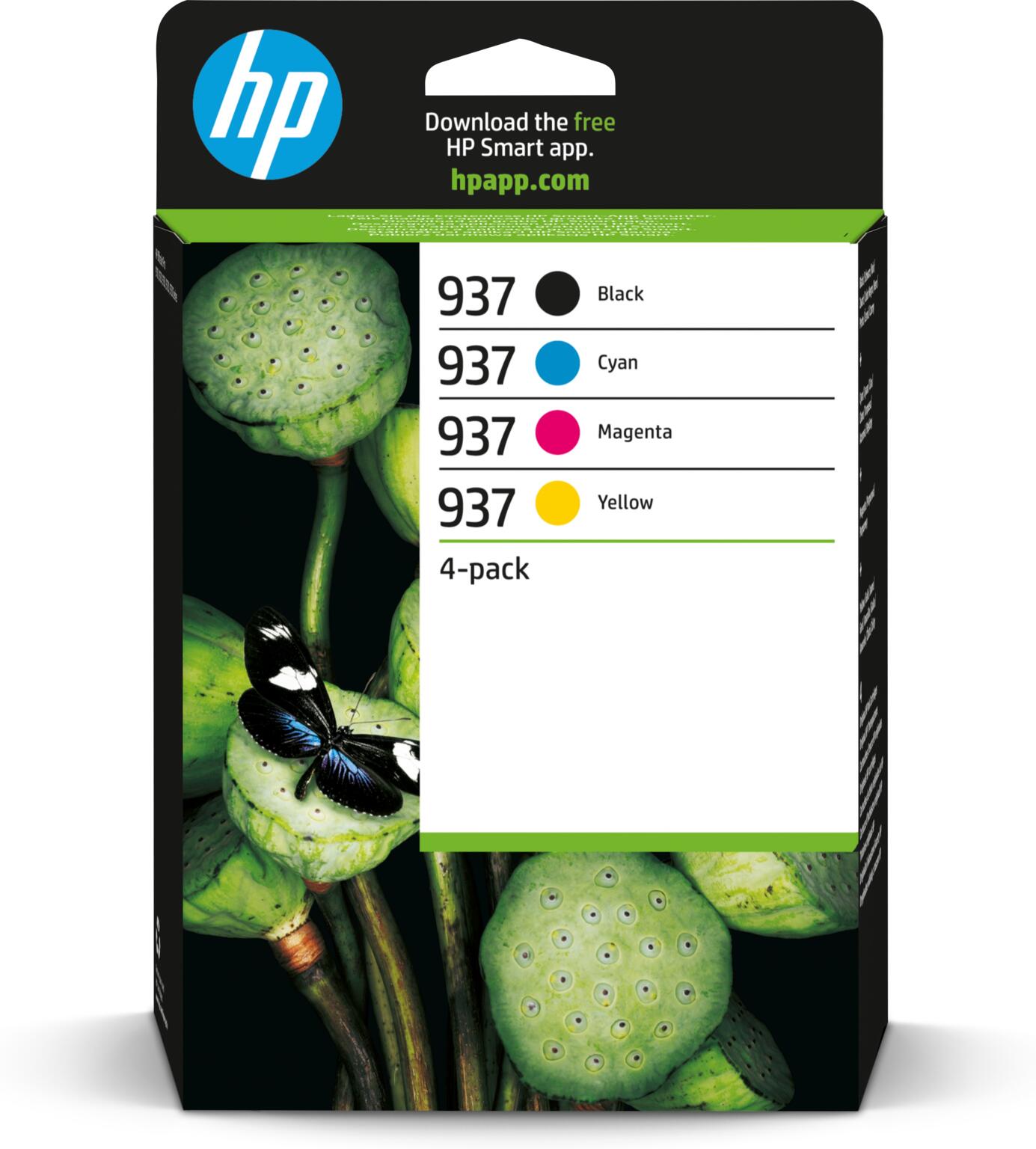 HP 937 4-Pack BK/C/M/Y