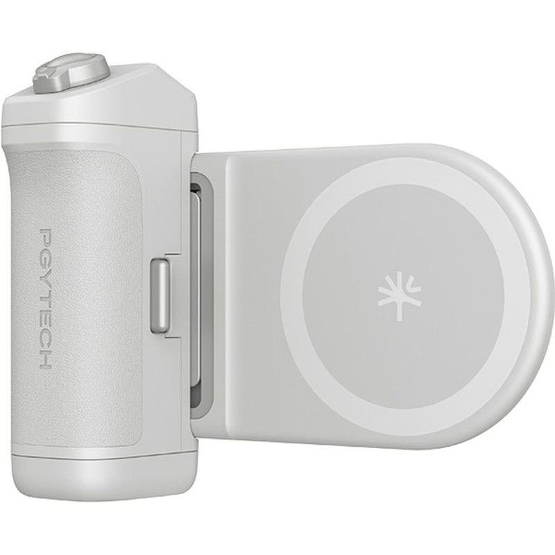 Pgytech MagCam 2 Phone Grip modulaire telefoonhouder met draadloos opladen en Bluetooth afstandsbediening (Misty Gray)