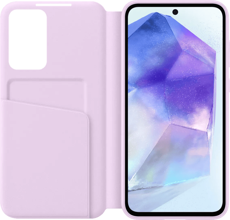Samsung Galaxy A55 Smart View Book Case Roze