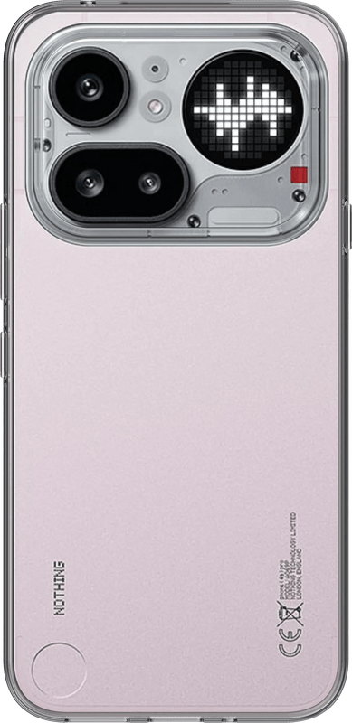 Just in Case KickLite Nothing Phone (4a) Pro Back Cover Transparant