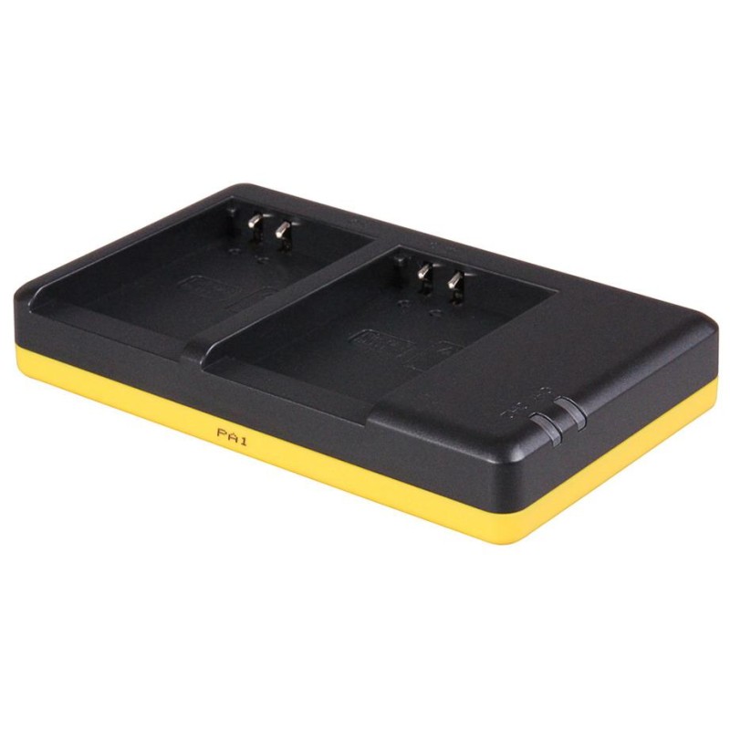 Duo oplader voor 2 camera accu's Olympus BLN-1