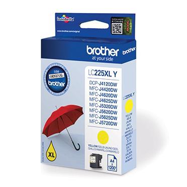 Brother LC-225Y XL geel