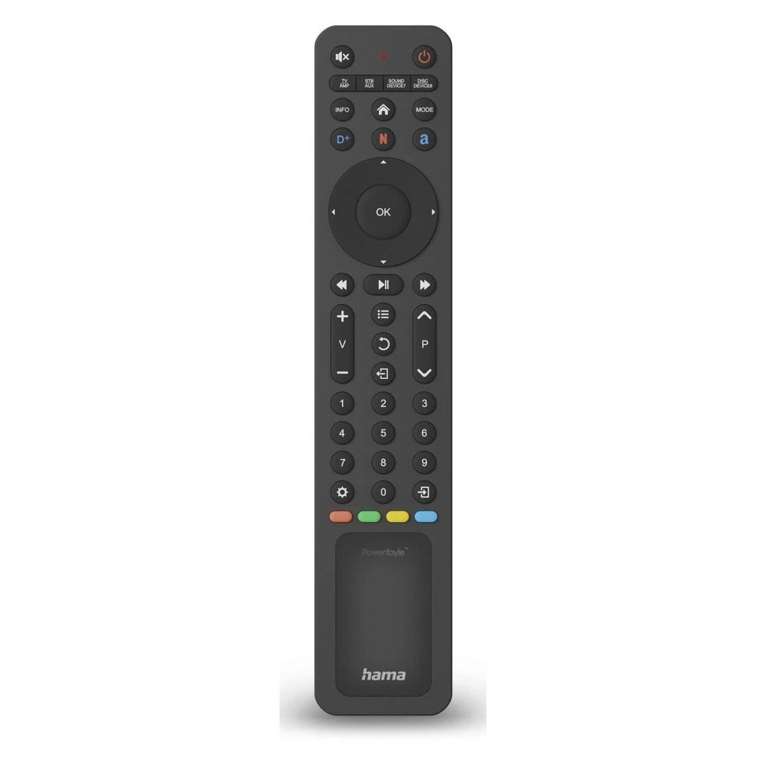Hama Universele tv-afstandsbediening Afstandsbediening Zwart