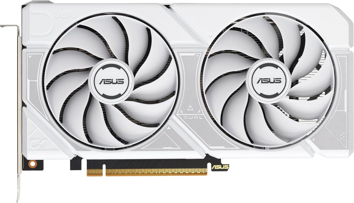 ASUS Dual GeForce RTX 5060 White OC Edition 8GB GDDR7 128 Bit DLSS 4 Grafische Kaart