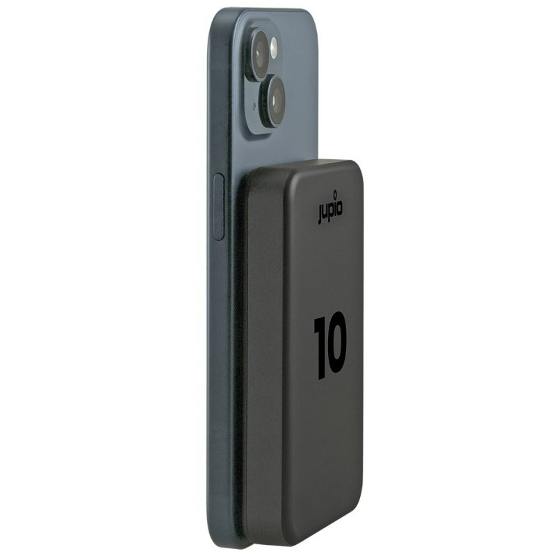 Jupio draadloze magnetische powerbank - 10.000mAh - MagSafe en Qi - USB-C en USB-A outputs