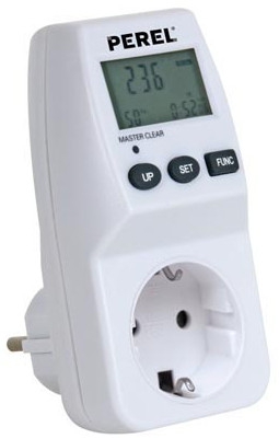 Energiemeter 230V - 16A Perel E305EM5-G